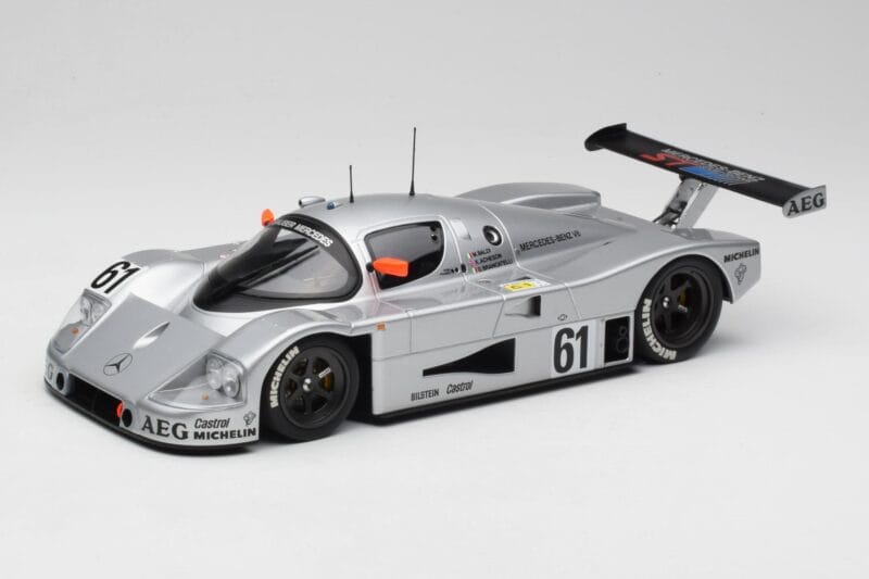 Sauber Mercedes C9 #61 M. Baldi / K. Acheson / G. Brancatelli 2nd Place 24 Hours of Le Mans 1989 Minichamps 1:18 155893561 Ko