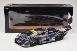Sauber Mercedes C9 #62 K. Niedzwiedz / K. Acheson 24 Hours of Le Mans 1988 Minichamps 1:18 155883562 Kovina – slika 6 od 6