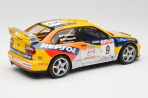 SEAT Cordoba WRC Evo 2 #9 H. Rovanpera / R. Pietilainen Rally San Remo 1999 Otto 1:18 OT483 Smola – slika 2 od 6