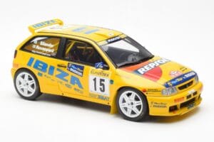 SEAT Ibiza Kit Car Evo 2 #15 H. Rovanpera / R. Pietilanen Rally Monte Carlo 1998 Otto 1:18 OT445 Smola – slika 4 od 6