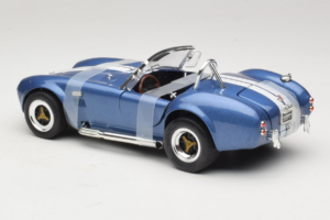 Shelby Cobra 427 S/C Modra Bela Črta Road Signature 1:18 92058-P2 Kovina – slika 5 od 6