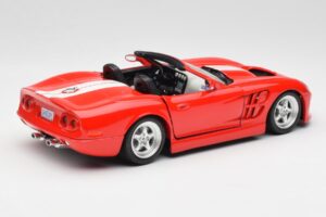 Shelby Series 1 Kabriolet Rdeč Bburago 1:18 3353 Kovina – slika 3 od 8