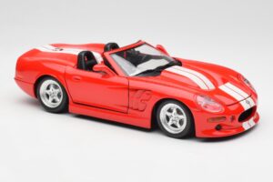 Shelby Series 1 Kabriolet Rdeč Bburago 1:18 3353 Kovina – slika 6 od 8