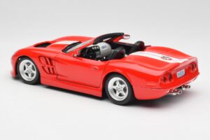 Shelby Series 1 Kabriolet Rdeč Bburago 1:18 3353 Kovina – slika 7 od 8