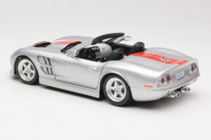Shelby Series 1 Srebrna Bburago 1:18 3323 Kovina – slika 7 od 8