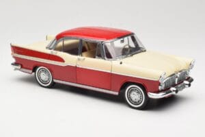 Simca Chambord Rdeč & Slonokoščena Norev 1:18 185721 Kovina – slika 6 od 8