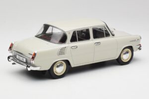 Skoda 1000 MB Siv & Bel MCG 1:18 MCG18275 Kovina – slika 2 od 6