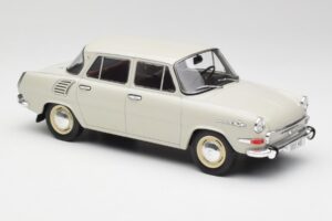 Skoda 1000 MB Siv & Bel MCG 1:18 MCG18275 Kovina – slika 4 od 6