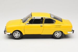 Skoda 110R Coupe Rumena Abrex 1:18 118ABS-707GK Kovina – slika 4 od 8