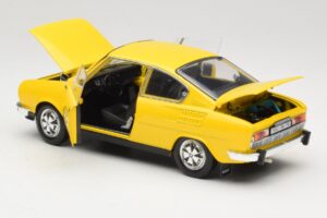 Skoda 110R Coupe Rumena Abrex 1:18 118ABS-707GK Kovina – slika 5 od 8