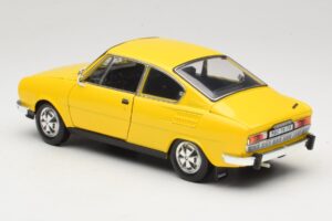 Skoda 110R Coupe Rumena Abrex 1:18 118ABS-707GK Kovina – slika 7 od 8