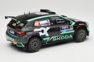 Skoda Fabia Rally2 #22 Toksport G. Greensmith / J. Andersson Safari Rally Kenya 2024 IXO 1:18 18RMC209 Kovina – slika 2 od 6
