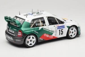 Skoda Fabia WRC #15 T. Gardemeister / P. Lukander WRC 1999 Solido 1:18 90457 Kovina – slika 3 od 8