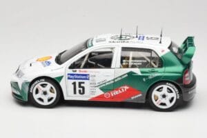 Skoda Fabia WRC #15 T. Gardemeister / P. Lukander WRC 1999 Solido 1:18 90457 Kovina – slika 4 od 8