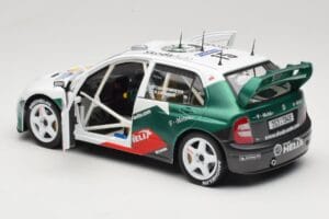 Skoda Fabia WRC #15 T. Gardemeister / P. Lukander WRC 1999 Solido 1:18 90457 Kovina – slika 5 od 8