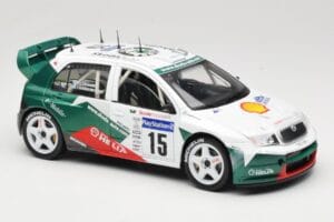 Skoda Fabia WRC #15 T. Gardemeister / P. Lukander WRC 1999 Solido 1:18 90457 Kovina – slika 6 od 8