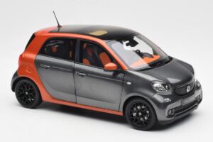 Smart Forfour W453 Lava Oranžen Grafit Siv Norev 1:18 B66960298 Kovina – slika 6 od 8