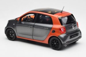 Smart Forfour W453 Lava Oranžen Grafit Siv Norev 1:18 B66960298 Kovina – slika 7 od 8