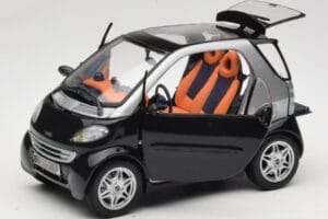 Smart Fortwo Črn Kyosho 1:18 0004830V000C08Q00 Kovina – slika 2 od 8