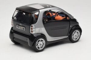 Smart Fortwo Črn Kyosho 1:18 0004830V000C08Q00 Kovina – slika 3 od 8