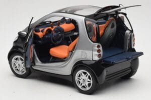 Smart Fortwo Črn Kyosho 1:18 0004830V000C08Q00 Kovina – slika 5 od 8