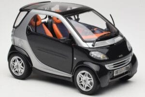 Smart Fortwo Črn Kyosho 1:18 0004830V000C08Q00 Kovina – slika 6 od 8
