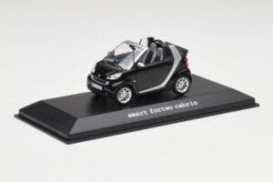 Smart Fortwo Cabrio Globoko Črna Minichamps 1:43 Q0022561V001C18Q00 Kovina – slika 2 od 4