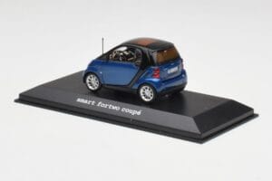 Smart Fortwo Coupe Aqua Modra Metallic & Črna Minichamps 1:43 Q0022558V001C77Q00 Kovina – slika 3 od 4