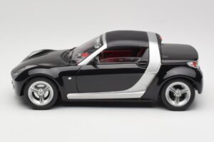 Smart Roadster Črn Bburago 1:18 34099-M1 Kovina – slika 4 od 8
