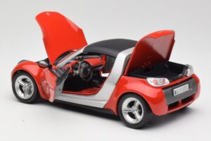 Smart Roadster Rdeč Bburago 1:18 34099 Kovina – slika 5 od 8