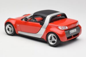 Smart Roadster Rdeč Bburago 1:18 34099 Kovina – slika 7 od 8