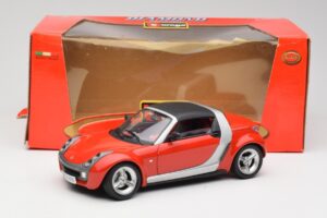 Smart Roadster Rdeč Bburago 1:18 34099 Kovina – slika 8 od 8