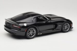 SRT Viper GTS Črn Maisto 1:18 31128 Kovina – slika 3 od 8