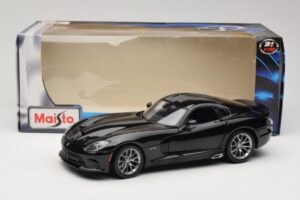 SRT Viper GTS Črn Maisto 1:18 31128 Kovina – slika 8 od 8