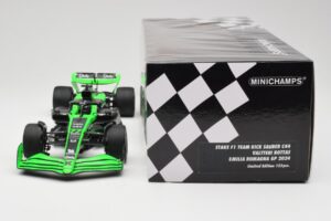 Stake F1 Team Kick Sauber C44 #77 V. Bottas Emilia Romagna GP 2024 Minichamps 1:18 117240177 Kovina – slika 3 od 7