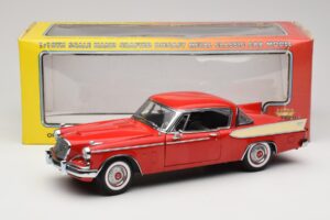 Studebaker Golden Hawk Apache Red Motor City 1:18 80009 Kovina – slika 8 od 8