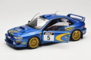 Subaru Impreza WRC #5 R. Burns / R. Reid Rally de France 1999 AUTOart 1:18 89993 Kovina – slika 2 od 8