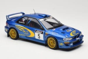 Subaru Impreza WRC #5 R. Burns / R. Reid Rally de France 1999 AUTOart 1:18 89993 Kovina – slika 6 od 8