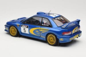 Subaru Impreza WRC #5 R. Burns / R. Reid Rally de France 1999 AUTOart 1:18 89993 Kovina – slika 7 od 8