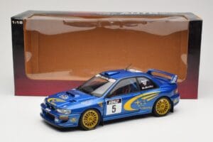 Subaru Impreza WRC #5 R. Burns / R. Reid Rally de France 1999 AUTOart 1:18 89993 Kovina – slika 8 od 8
