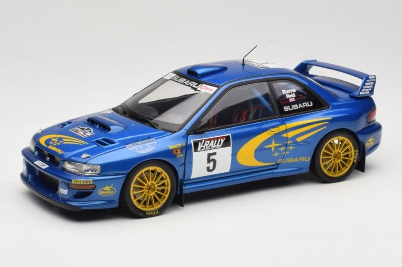 Subaru Impreza WRC #5 R. Burns / R. Reid Rally de France 1999 AUTOart 1:18 89993 Kovina