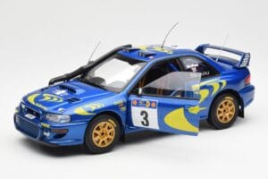 Subaru Impreza WRC #3 C. McRae / N. Grist Safari Rally Winner 1997 AUTOart 1:18 89792 Kovina – slika 2 od 8