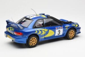 Subaru Impreza WRC #3 C. McRae / N. Grist Safari Rally Winner 1997 AUTOart 1:18 89792 Kovina – slika 3 od 8