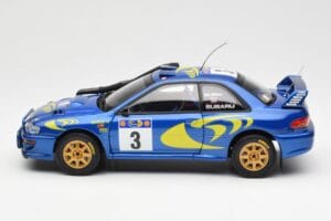 Subaru Impreza WRC #3 C. McRae / N. Grist Safari Rally Winner 1997 AUTOart 1:18 89792 Kovina – slika 4 od 8