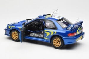 Subaru Impreza WRC #3 C. McRae / N. Grist Safari Rally Winner 1997 AUTOart 1:18 89792 Kovina – slika 5 od 8