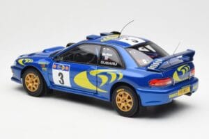 Subaru Impreza WRC #3 C. McRae / N. Grist Safari Rally Winner 1997 AUTOart 1:18 89792 Kovina – slika 7 od 8