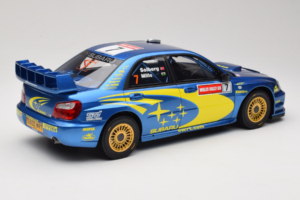 Subaru Impreza WRC S9 #7 P. Solberg / P. Mills Rally Great Britain 2003 Otto 1:12 G092 Smola – slika 2 od 6
