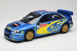 Subaru Impreza WRC S9 #7 P. Solberg / P. Mills Rally Great Britain 2003 Otto 1:12 G092 Smola