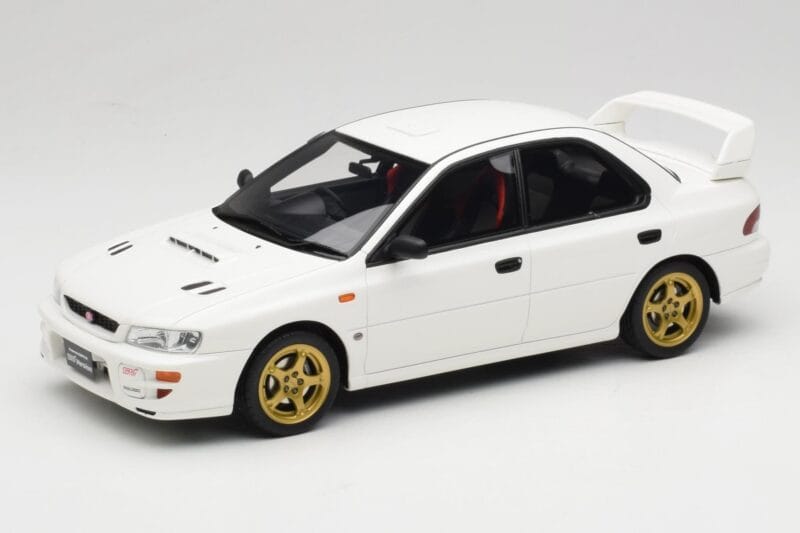 Subaru Impreza WRX STi Type RA GC8 Pure White Otto 1:18 OT490 Smola