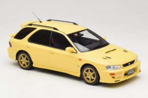 Subaru Impreza WRX STI Version VI Sport Wagon Cashmere Yellow Otto 1:18 OT1198 Kovina – slika 4 od 6